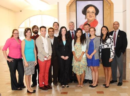 National Student President Of APhA-ASP Visits The Texas A&M Rangel College Of Pharmacy. She Spent The Day Meeting With The Student Executive Committee And Chapter Advisers To Answer Questions And Offer Advice.