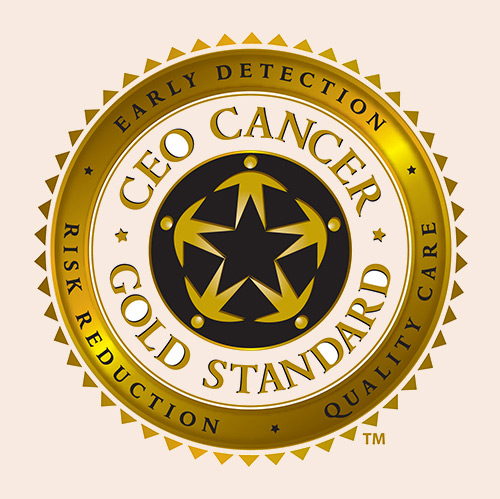 CEO Cancer Gold Standard Seal