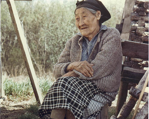 Elder Native Alaskan Woman