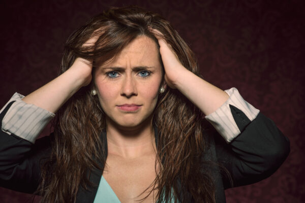 Woman Suffering From Possible Depression