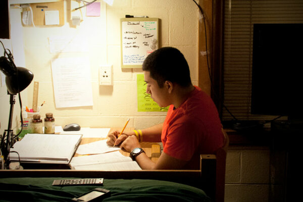 All-nighter Student Studying