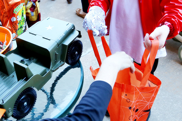 Be sure to look through your child's goody bags for anything suspicious