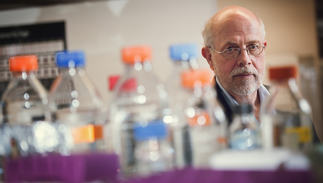 image of Magnus Hook standing in a laboratory