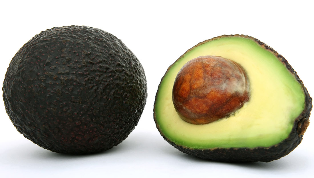 Avocados are a source of good fats, in moderation of course