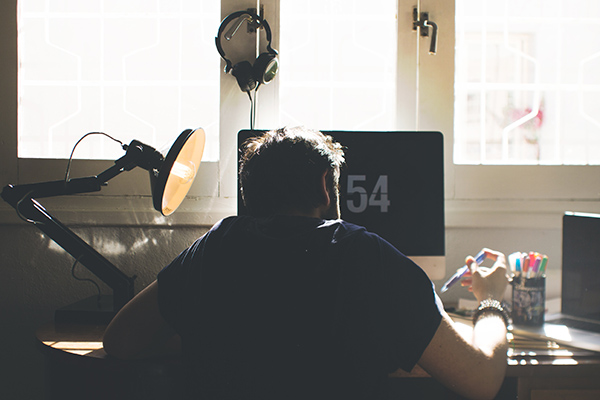 You probably spend most of your time at your desk, there's bound to be germs