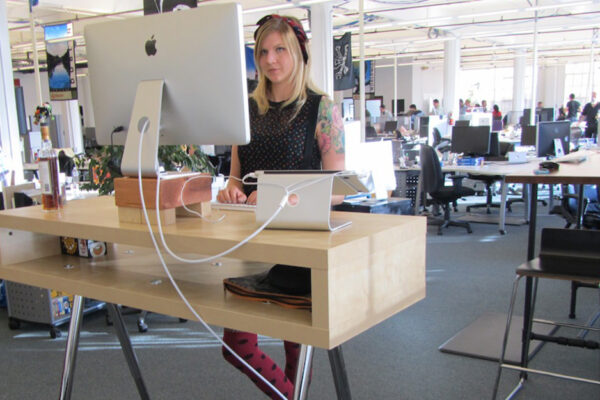 Standing Desks In Office