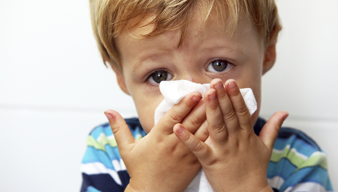 The youngest children can be most susceptible to the flu