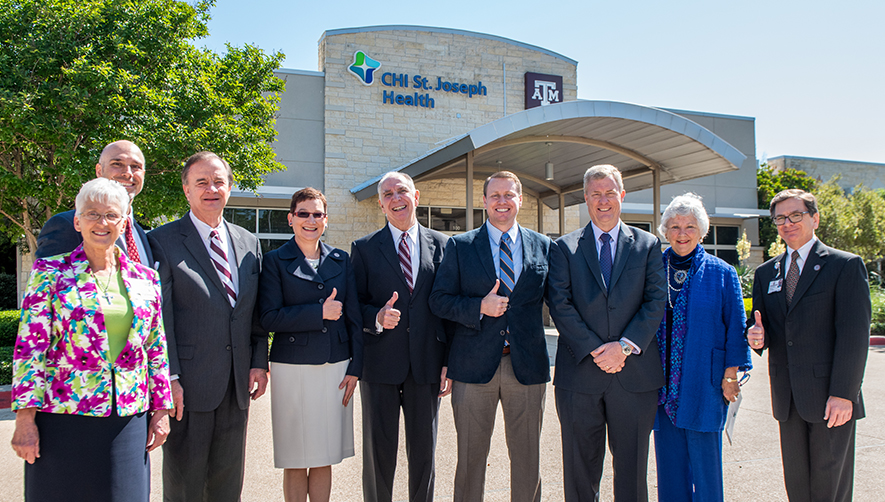 New partnership between CHI St. Joseph Health and Texas A&M Health Science Center