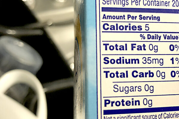 Reading Diet Labels Can Help Reduce Salt Intake