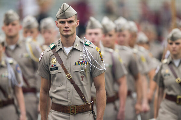 Members Of The Corps Of Cadets