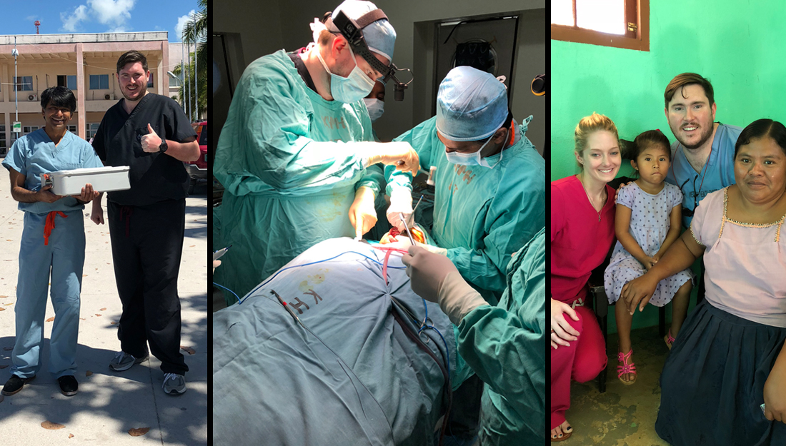 Dr. Wade Barker on a 2018 dental mission in Belize. Photo: Dr. Wade Barker.