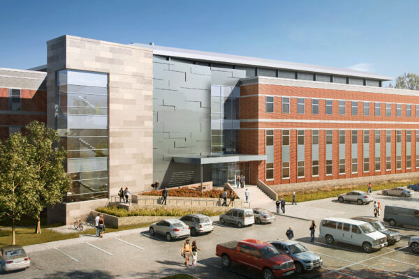 A Rendering Of The Outside Of The New Medical Research And Education Building II