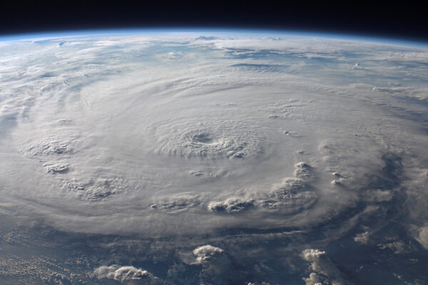 Do Hurricanes Cause Labor? A Picture From Space Of A Hurricane On Earth