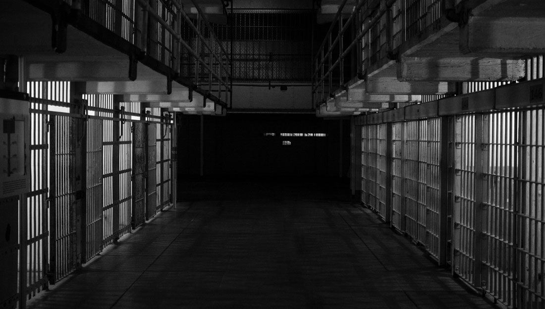 empty prison cells