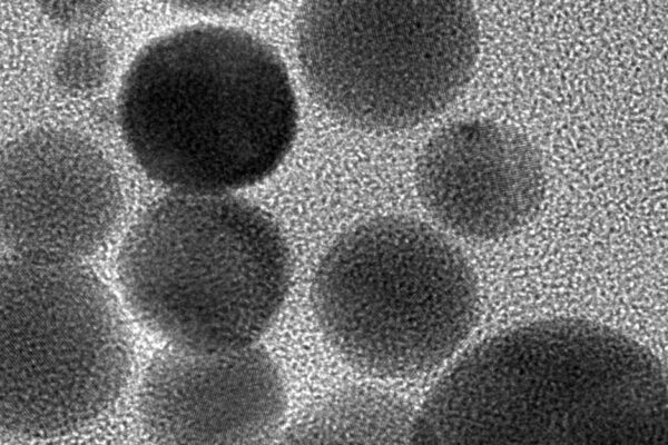 Atomic Force Microscope Image Of Artificial Enzymes Made Of Treated Charcoal