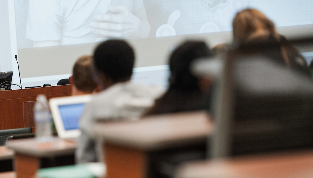 students in a classroom