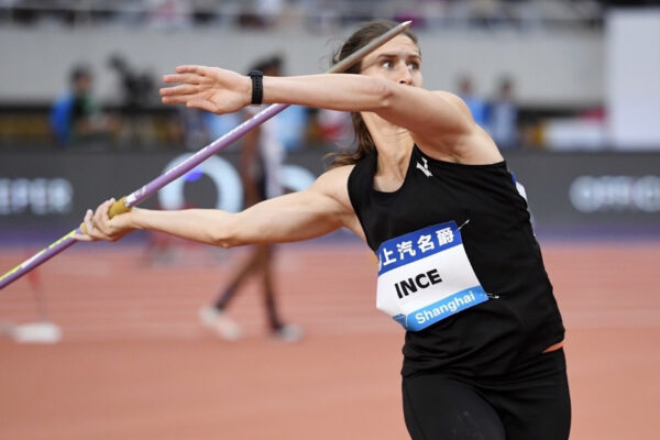 Ariana Ince Throws The Javelin