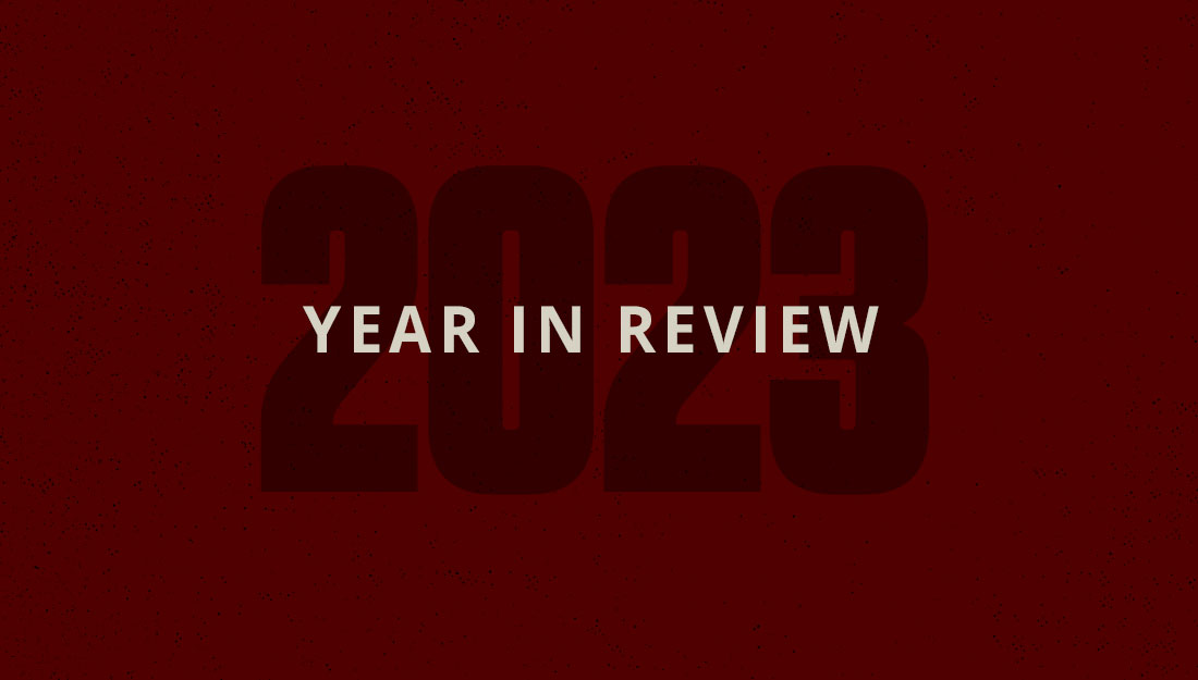 2023 Year in Review graphic