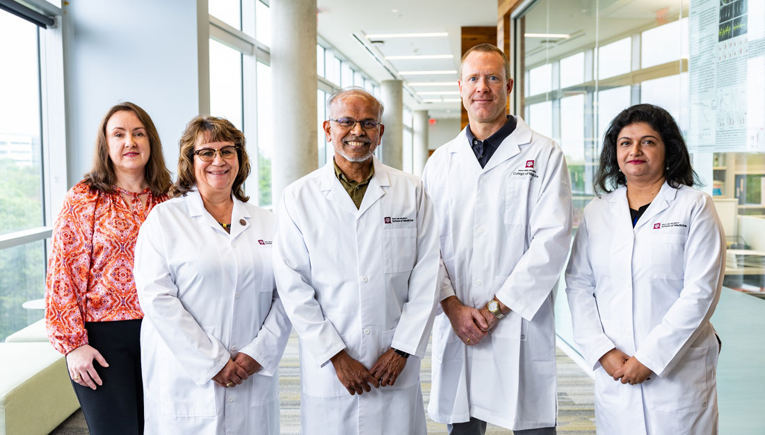 Oksana Nekrashevych , Shannon Glaser, Mariappan Muthuchamy, Brett Mitchell and Sanjukta Chakraborty