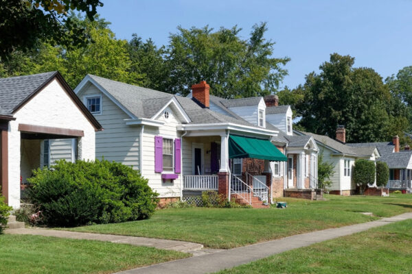 Older Established Neighborhood Bungalow Homes